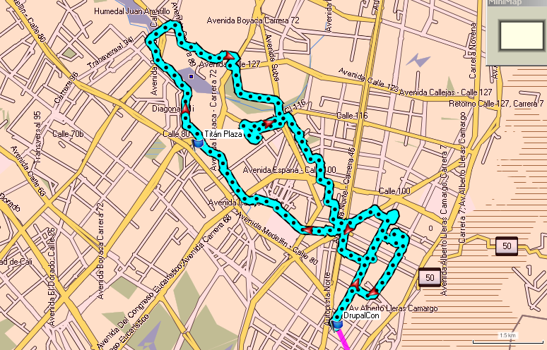 ibodigi's tweet photo. #drupalcon En la bicicleteada hicimos nada menos que 26km! http://t.co/eSqJ9PO4tY
