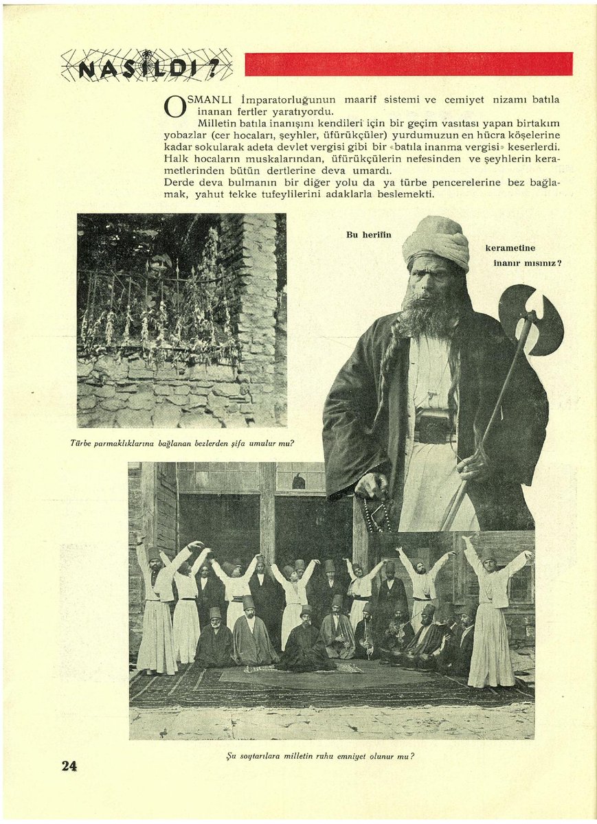 UTANÇ VESİKALARI 6
Mevlevilere "Şu soytarılara milletin ruhu emniyet olunur mu?"demişler
(en alttaki resim)