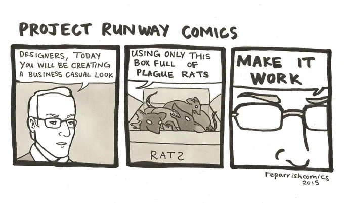 @TimGunn some thoughts for next season 