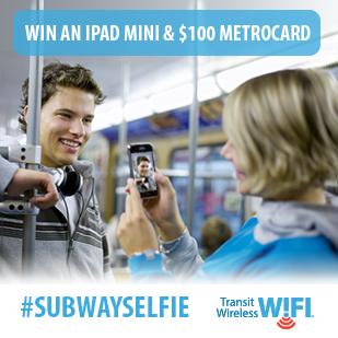 TWWiFi's tweet image. Snap a selfie in the #NYC underground &amp;amp; tag it #subwayselfie for your chance to win an #ipadmini or $100 #metrocard!