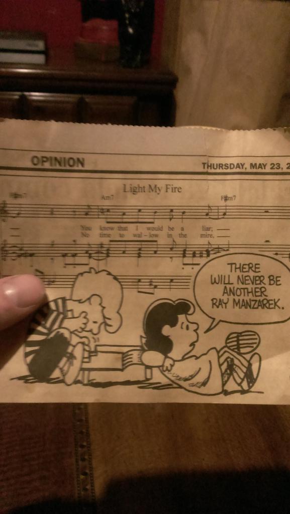 Happy Birthday Ray Manzarek 