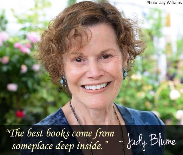 Happy birthday, Judy Blume! Your novels will forever be engrained in the memories of my childhood :) 