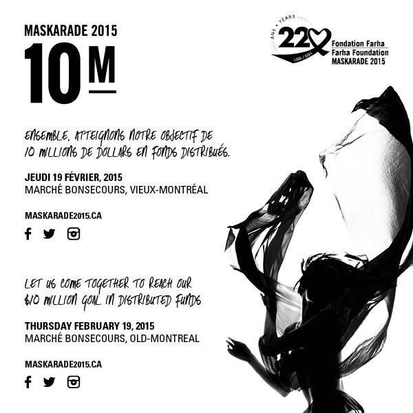 Few tickets still available <a href="/FondationFarha/">FondationFarha</a> MASKARADE2015 gala next week at Marché Bonsecours maskarade2015.com