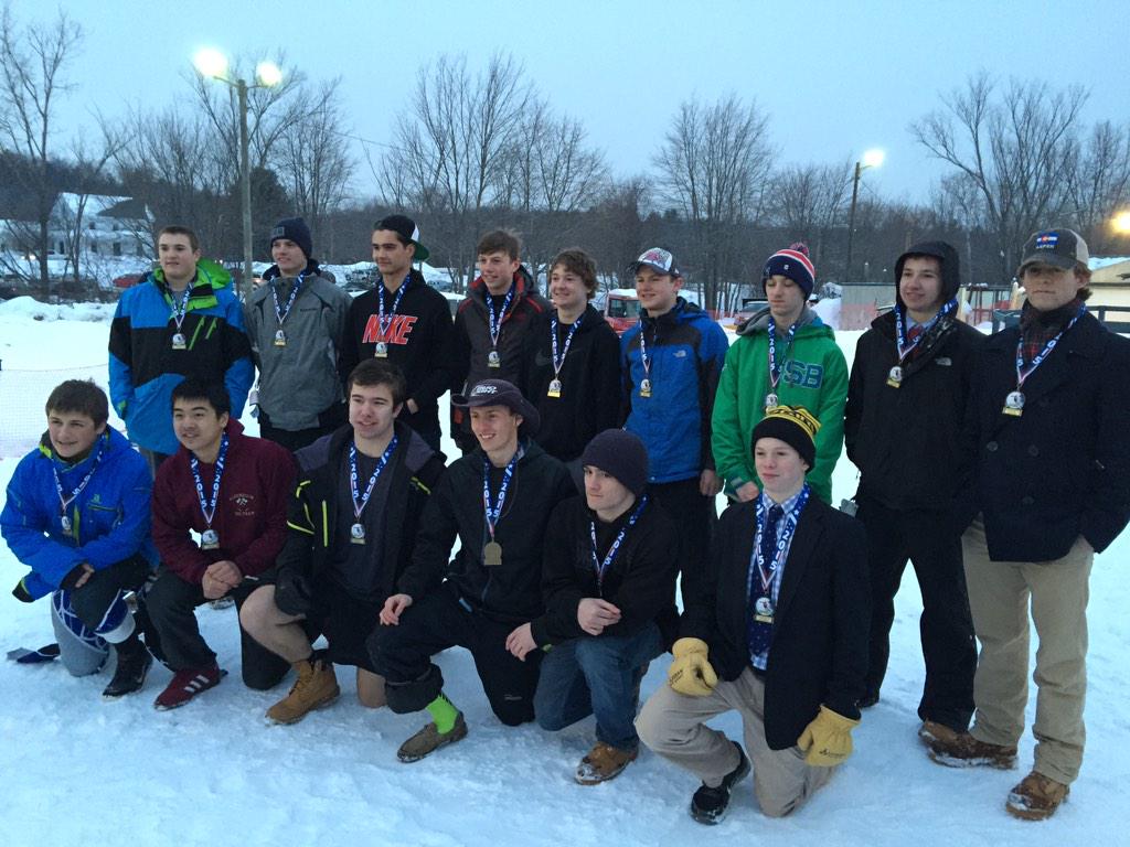 4 SJ skiers are going states. Brad Sampson, Jared Kronlund, Mitch Sampson, and Nick Murner.