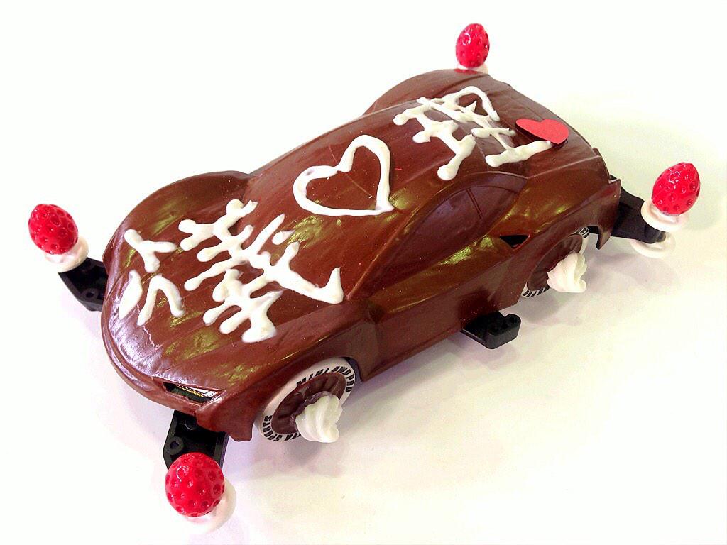 mini4wd's tweet photo. おはよんく＼(^o^)／
本日は金曜日、張り切っていきましょう！ なお画像は先日のミニ四駆グランプリ大阪大会のコンデレ参加マシン「ライ義理」です(^^;; #mini4wd http://t.co/dNylAvBXrP
