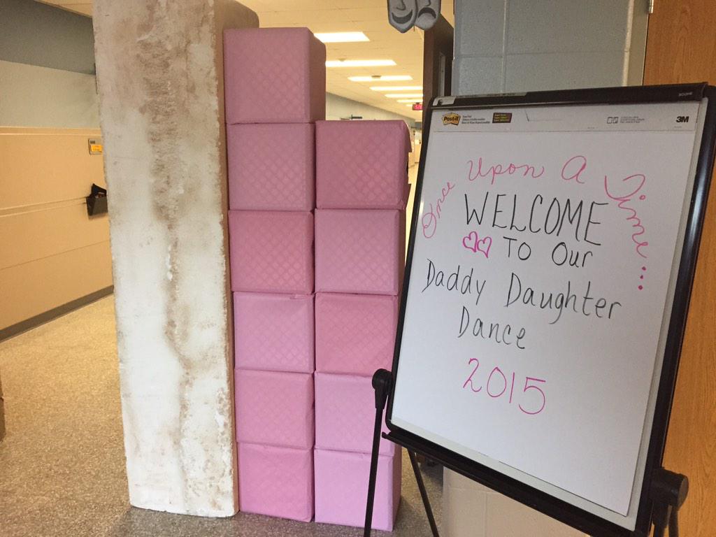 Come join us for our Daddy Daughter Dance tonight from 5:30-7:00. See you there!