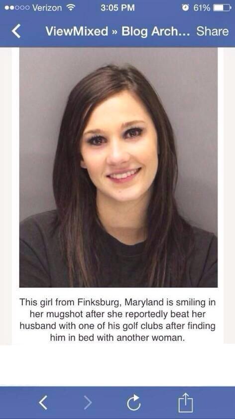 DailyPornSupply's tweet photo. An acceptable reason to smile for a mugshot http://t.co/11BLr4jKTH