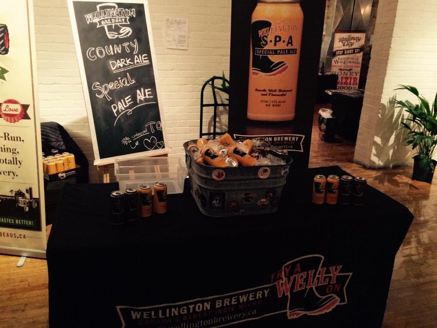 WellingtonBrew's tweet photo. Come join us tonight @untappedto Craft Beer event held at The Burroughes Queen West. http://t.co/mV98xuN2En