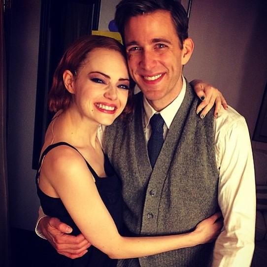 Nova foto da Emma no backstage de Cabaret 💕