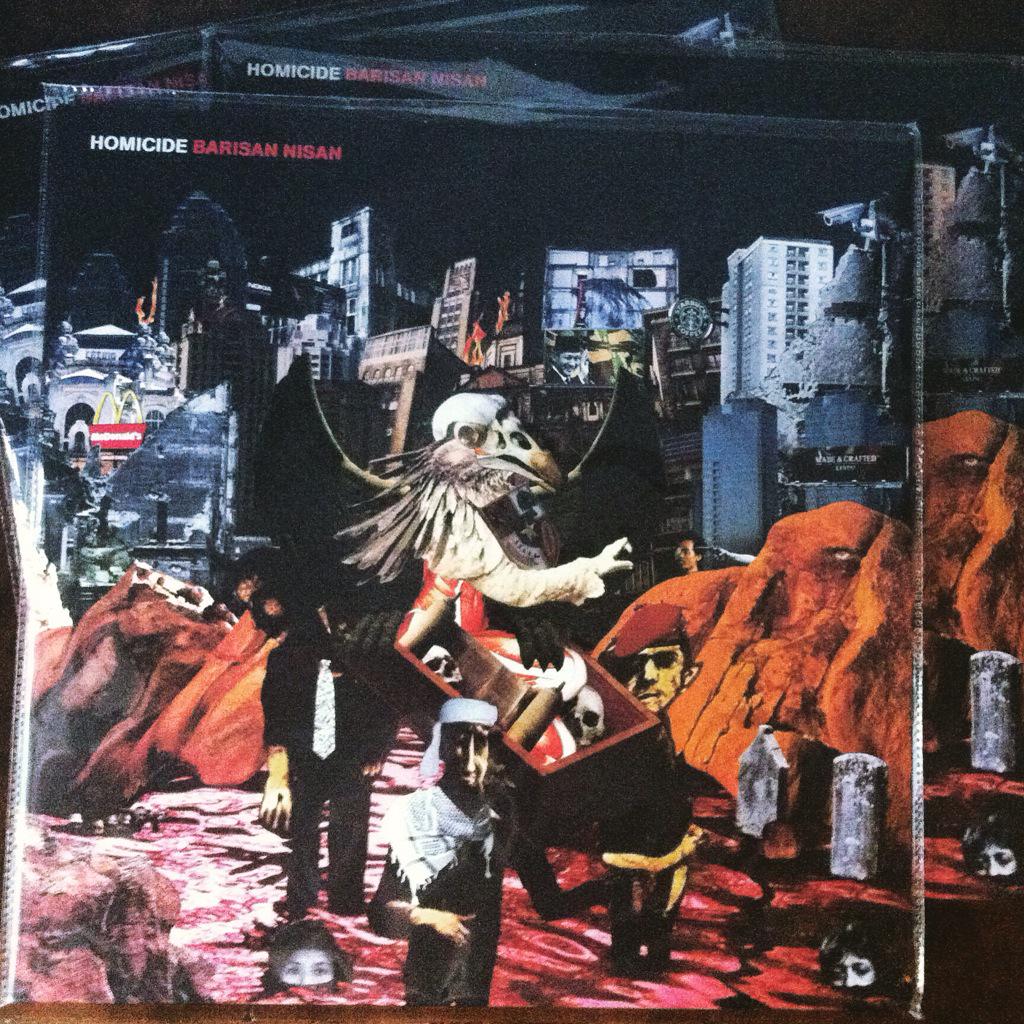 HOMICIDE - BARISAN NISAN 12" OUT NOW at Grieve Store! IDR 350.000 / STOK TERBATAS!