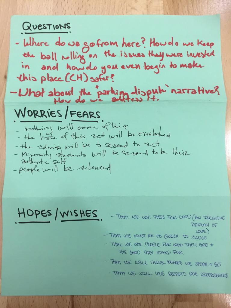 From today's #UNCRealTalk