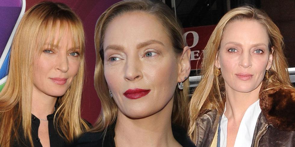 Il Make-Up transformista di Uma Thurman