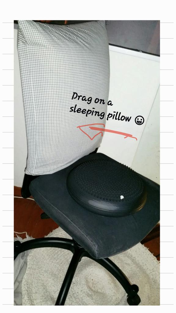 Thomas Wergeland On Twitter Simple Hack To Make A Office Chair