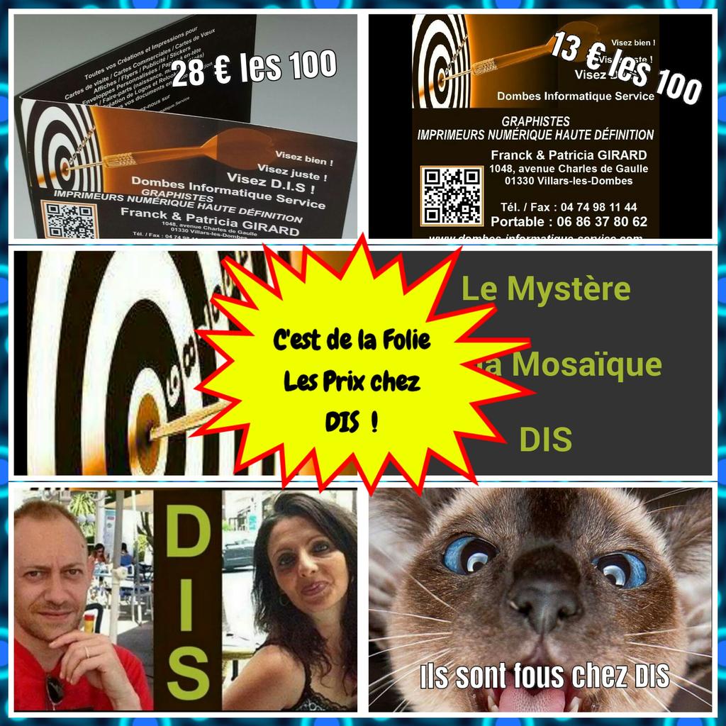 FunCommunity01's tweet image. - cartes carrées  : 13,00  € les 100 
- cartes double : 28,00  € les 100 
sur dombes-informatique-service.com 😎