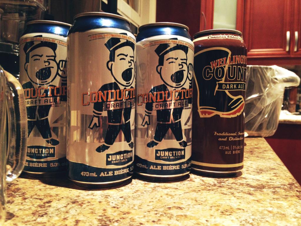 ShellyAvner's tweet photo. Thank you @JUNCTION_CRAFT and @WellingtonBrew for hooking it up π #UntappedTO http://t.co/6E0KLCR3z3