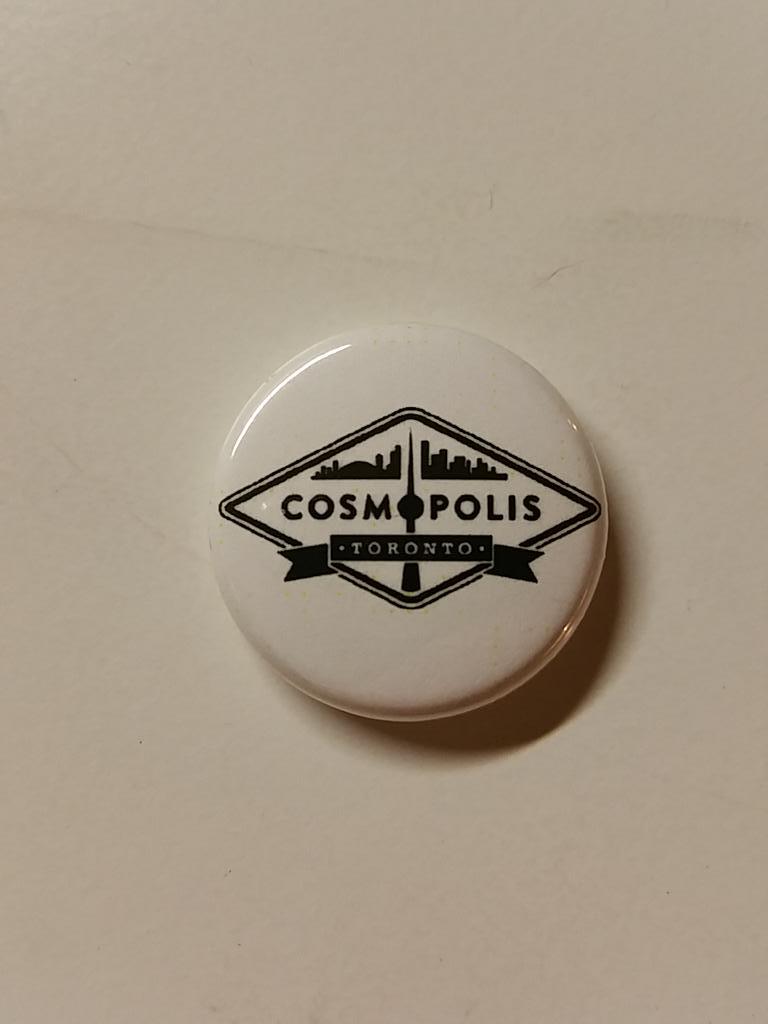 buttonboynet's tweet image. #cosmoplistoronto buttons made by #buttonboy