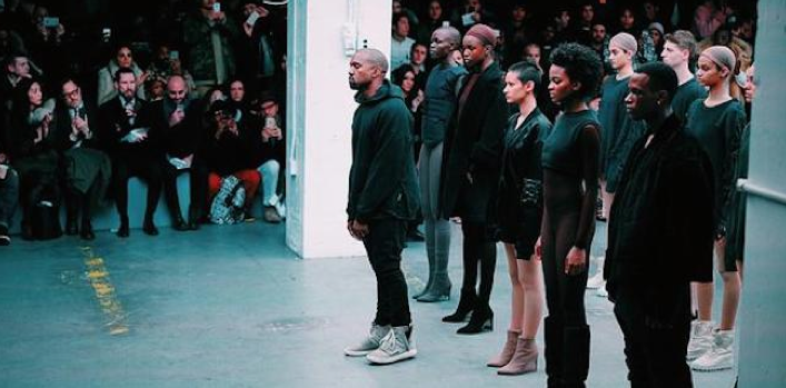 pitchfork's tweet photo. Watch @kanyewest debut his clothing line with new song "Wolves", featuring Sia and Vic Mensa  http://t.co/JLP05eO5wR http://t.co/Ng1DyGelc2