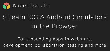 UnderByteStudio's tweet image. Want to run your @CoronaLabs #coronasdk  or #mobile app in a browser? Check out @appetizeio!