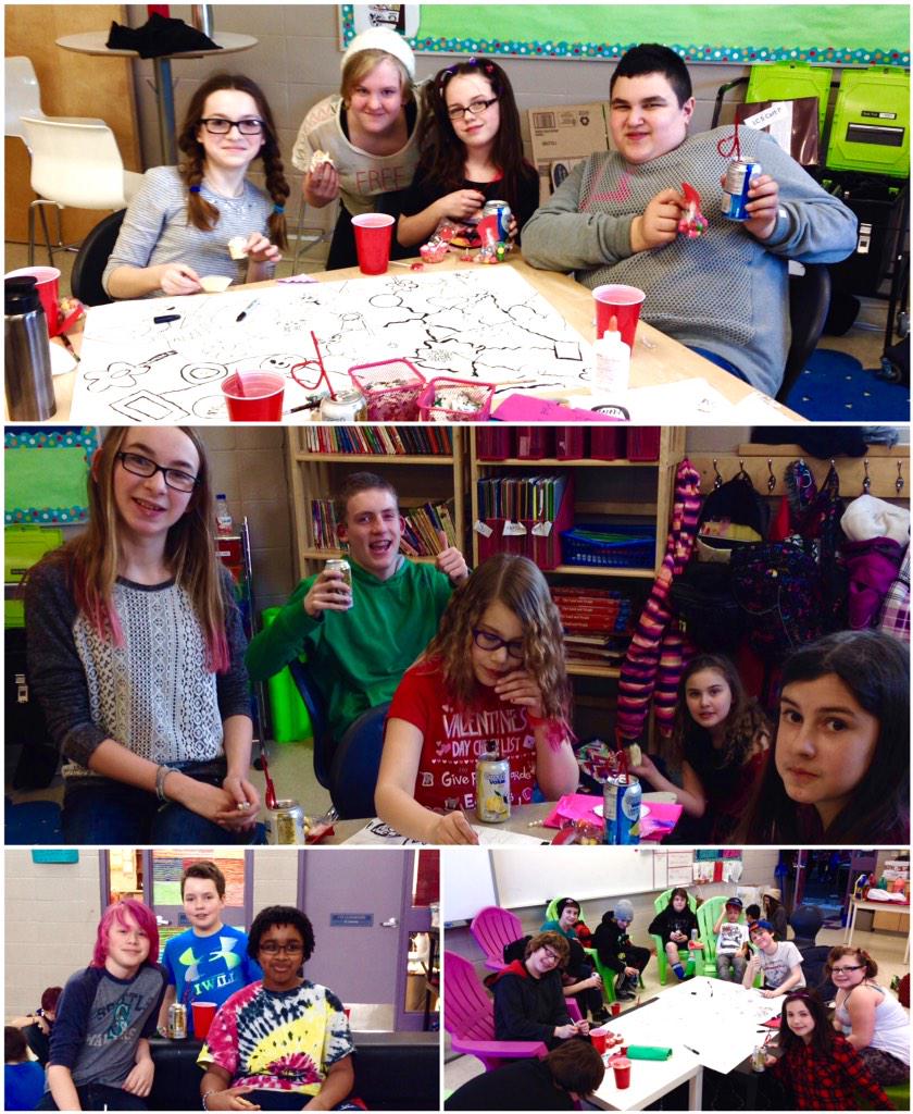 mrheale's tweet photo. Awesome to see my 7B's turn into role models with their buddy class! Great afternoon @DanaAriss @greystoneschool http://t.co/DvMdWCx705