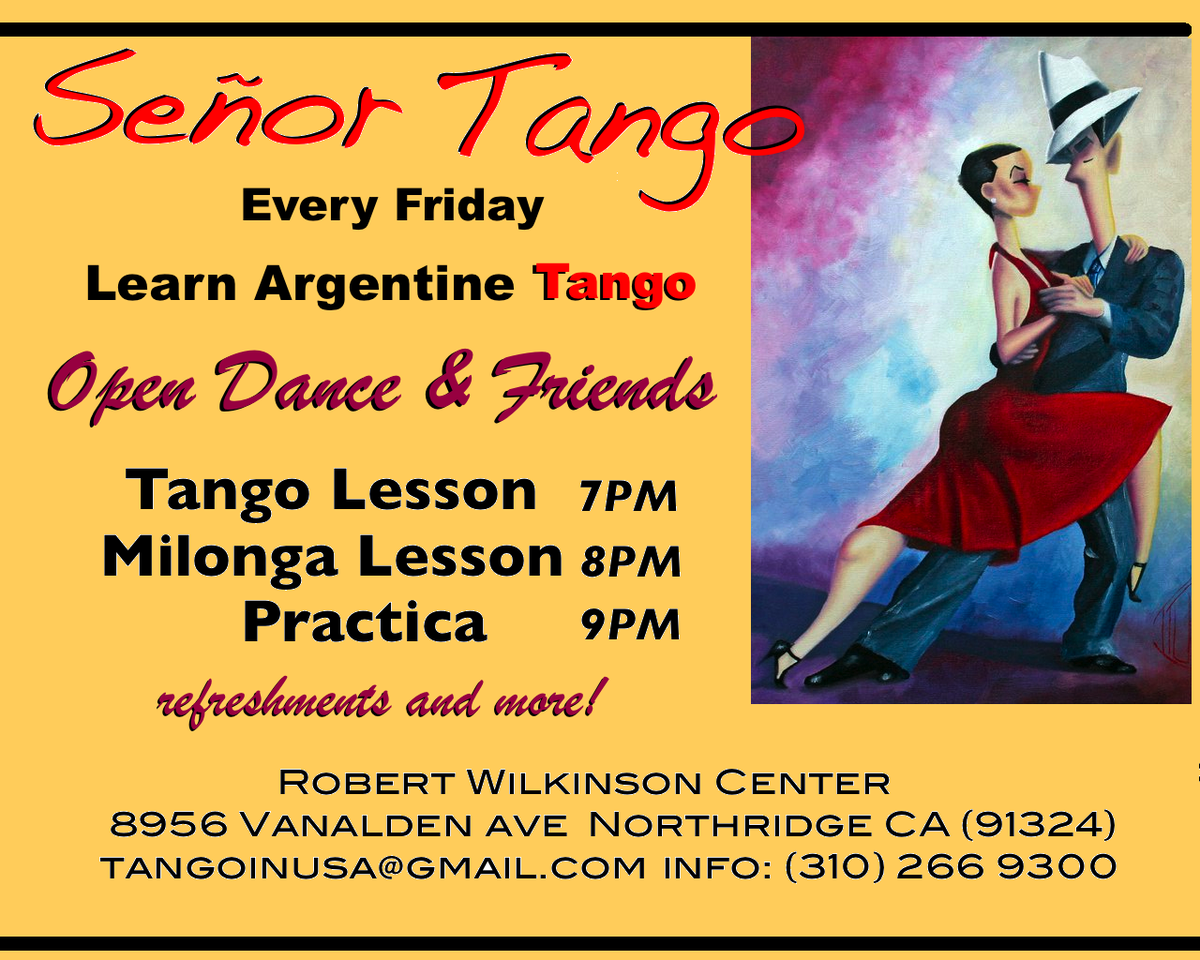 macanabros's tweet photo. Every Friday in Northridge CA. Don't miss the best Argentine Tango lessons and practica  in the entire Los Angeles! http://t.co/HZTD6Lwrp9