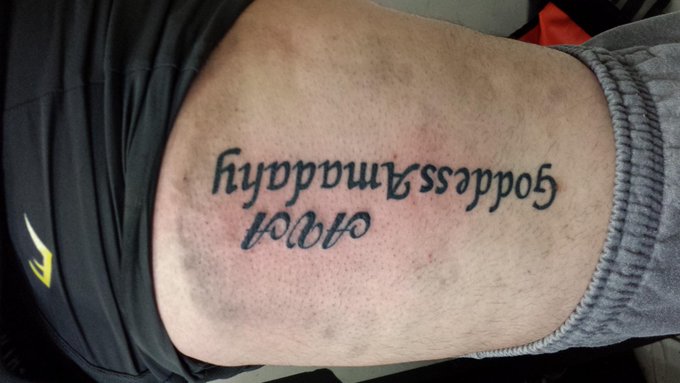 This is a very fine example of My power and the loyalty of My followers @sub_martin_28 Real #tattoo and<a href="/tag/tattoo"class="tags"><span>#tattoo</span></a>