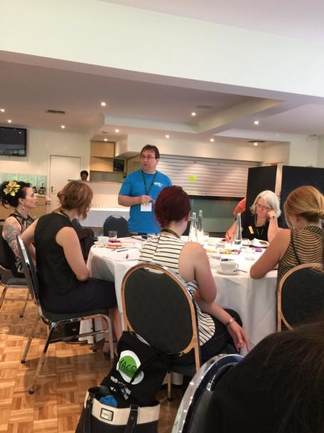 TeamYACSA's tweet photo. @partnershipper kicking off the open forum at #netfest2015 talking about @BIZIFYD http://t.co/YT1CtttzRj