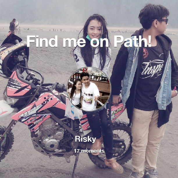risky_ex's tweet photo. Find me on #Path now! Go to: http://t.co/o0xnz6evaS! #thepersonalnetwork http://t.co/Ox3IslZSlN