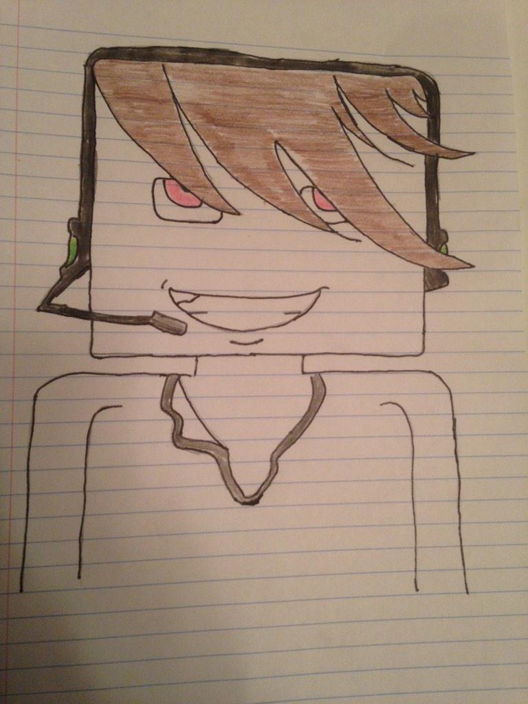 dimondkay20's tweet photo. @deadlox_mc I attempted to draw you but I'm not good http://t.co/k2d0NPphpd