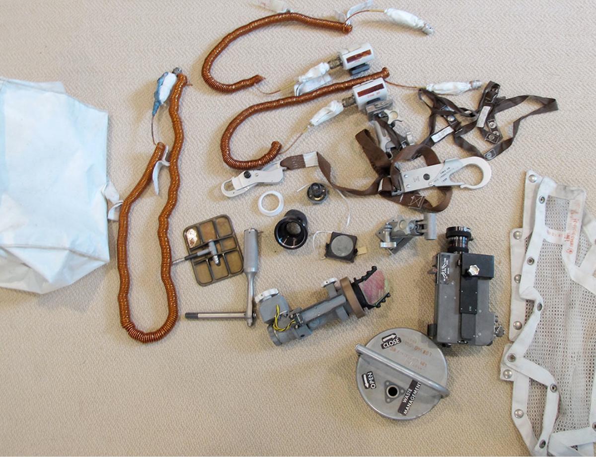 newscientist's tweet photo. Neil Armstrong's secret bag of moon-landing souvenirs: http://t.co/KfQVtDSCxp http://t.co/87uGjEcm9G