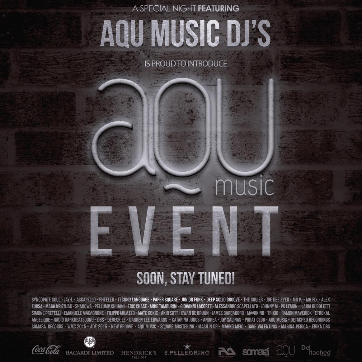 AQU EVENT, soon, veru soon!