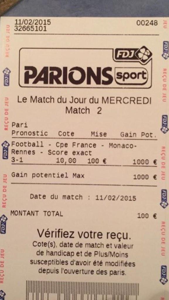 MatchsInfos's tweet image. Match de mercredi soir donnés a mon FIXEDVIP #TEAMFIXED