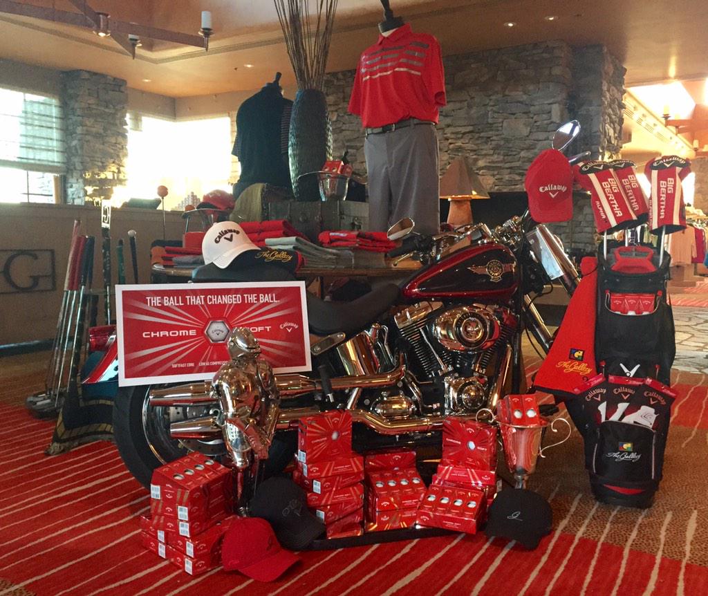 SchafferBrian's tweet image. #display #chromesoft #SoftFastCore #gallerygolfclub #troon #TroonGolf #harleydavidson #CallawayGolf