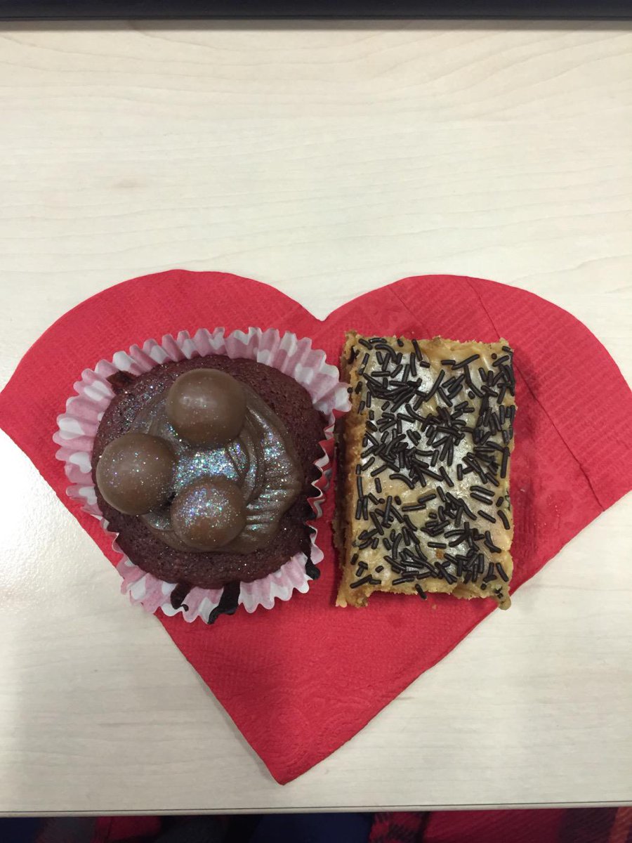Mmm breakfast! Bake sake in work in aid of <a href="/TheBHF/">British Heart Foundation</a> may be back for more!