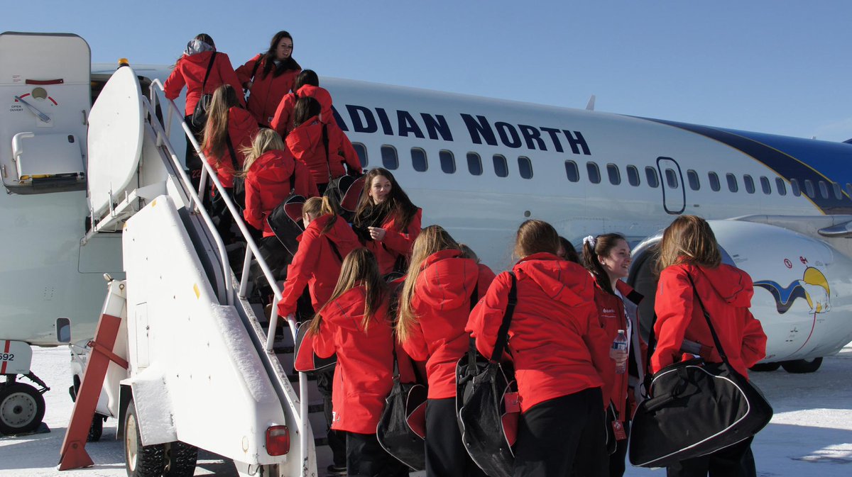 HumanLogistics's tweet photo. The Expo'67 tradition continues as we fly hundreds of athletes to Prince George for @2015CanadaGames @CanadianNorth http://t.co/u09OdnhOXF