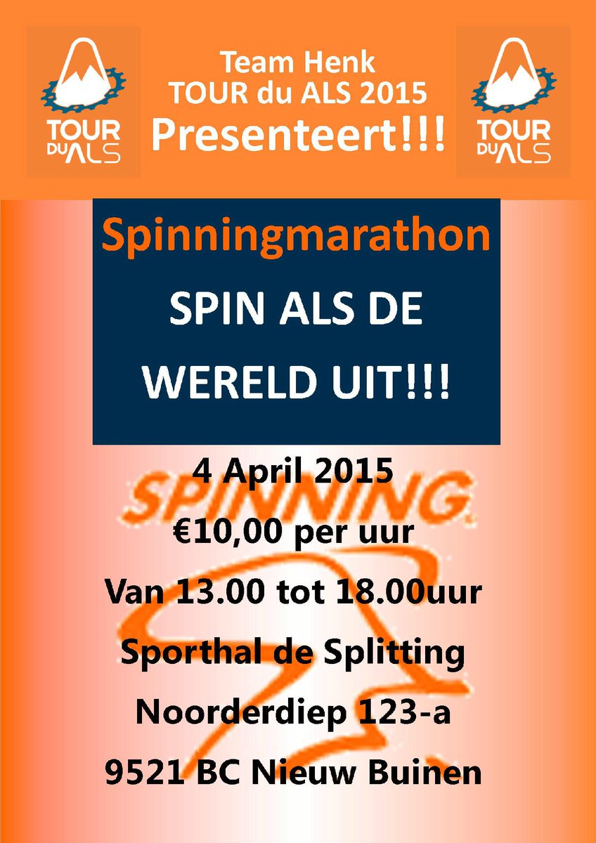 Hallo iedereen,
Ik nodig bij deze iedereen uit om te komen naar Nieuw Buinen om te spinnen. Groetjes <a href="/HLunsing/">Henk Lunsing</a>