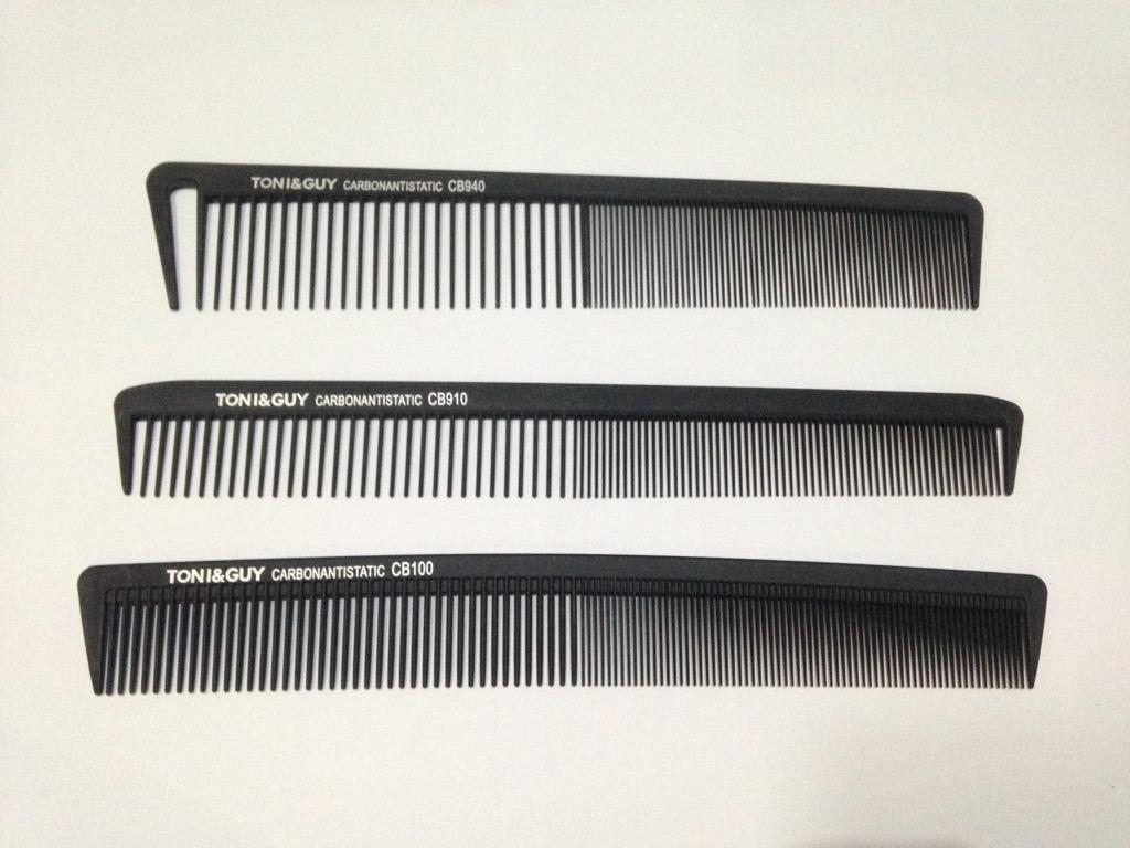 READY! GROSIRAN SUPER KERAAAS! TONI&amp;GUY Carbon Comb 100% ORIGINAL IMPORT! Kualitas Terbaik!