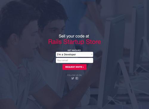 StartupBake's tweet photo. RT @BetaList: StartupBake: Sell your code at the #Rails #Startup Store http://t.co/bQaVq0mPb2 http://t.co/pegiihOJTi