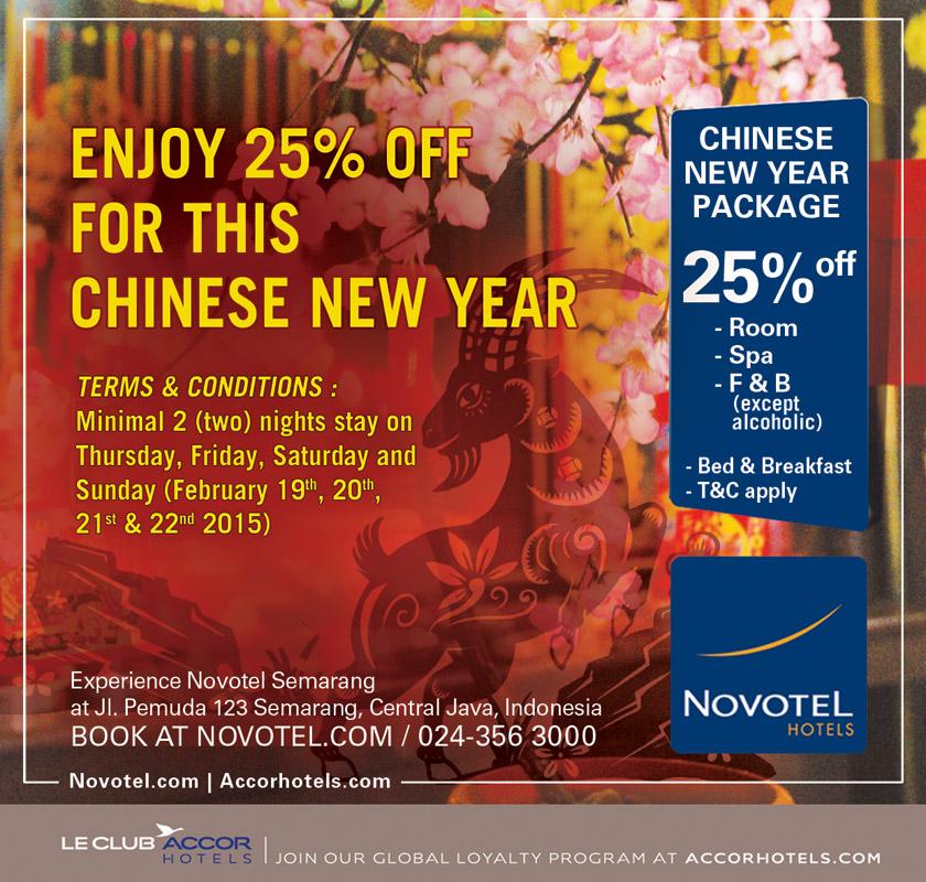 novotelsmg's tweet photo. Happy Lunar Chinese New Year !!!
Enjoy our special offer to welcoming the year of sheep. http://t.co/cwGx3mznE8