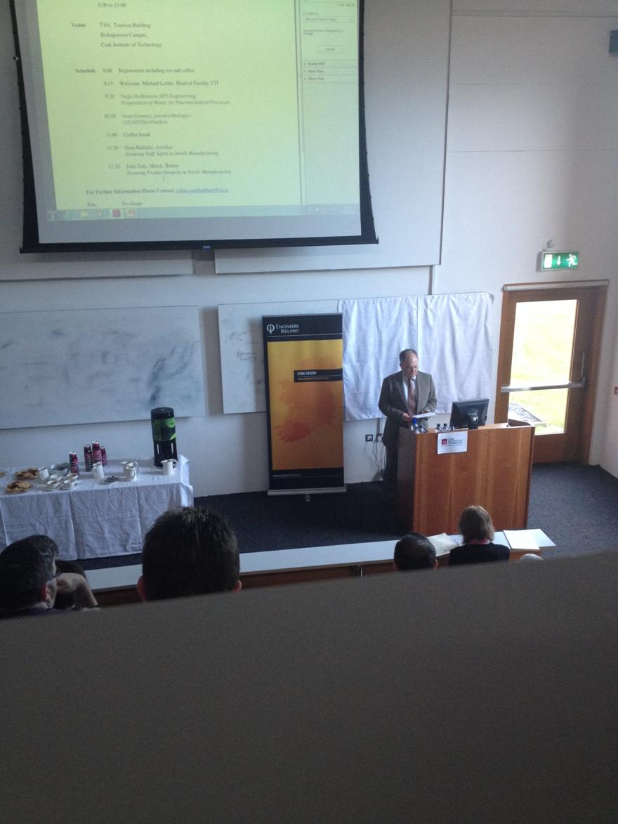 ThatGirlLeanne's tweet image. Sterile Manufacturing Seminar in CIT #engweek