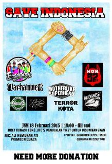 Yo Serigala Familia! Jgn lupa, 18Feb2015 meRAWpat JNM, datang dr awal dan mari bantu sesama! #SAVEINDONESIA