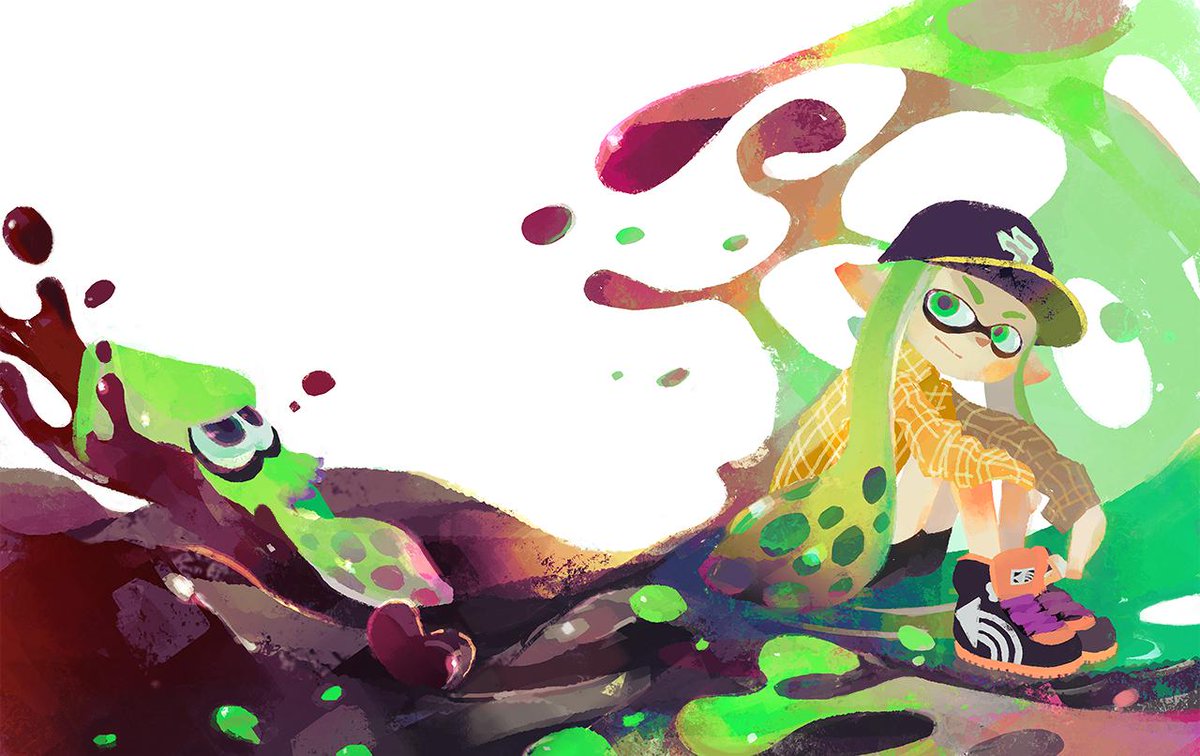 Splatoon スプラトゥーン Pa Twitter 明日はバレンタインデー イカ研究所からもささやかなプレゼントとして １枚のカードをお届けしよう イカの世界にも好意のある異性にチョコレートを渡す習慣があるのだろうか そもそも チョコレートを食べるのかどうかも