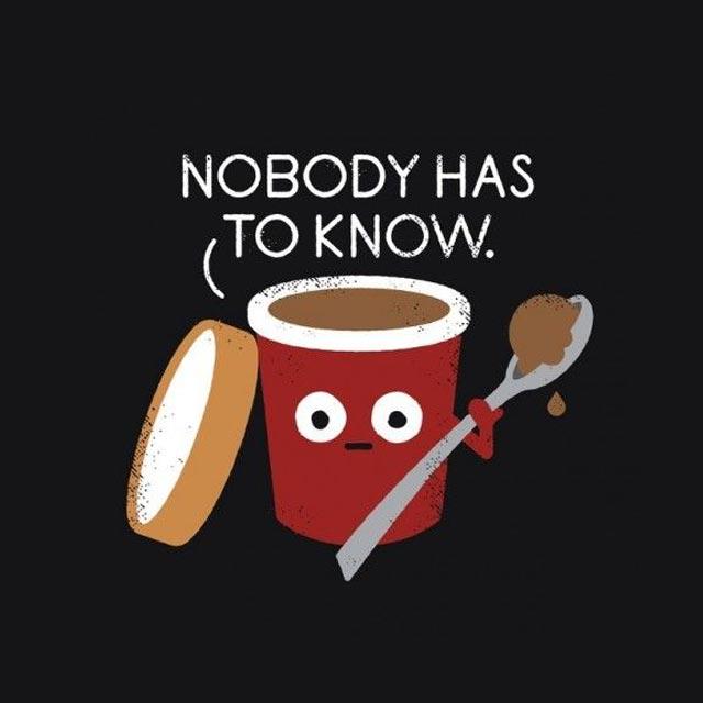 TheMetaPic's tweet photo. If no one sees you do it do the calories count? http://t.co/Js24SrnDpb