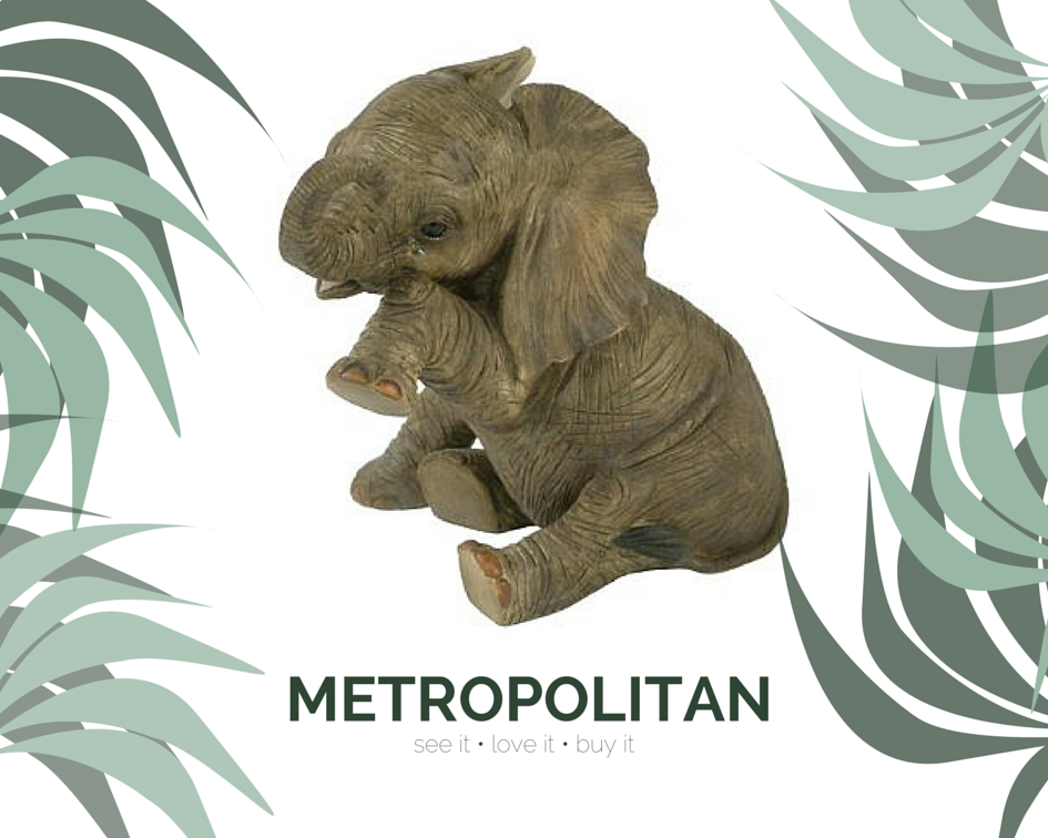 Metrogifts's tweet image. This Lovely Elephant is hard to find in this condition. amzn.to/1xWBM7t

#OutOfAfrica