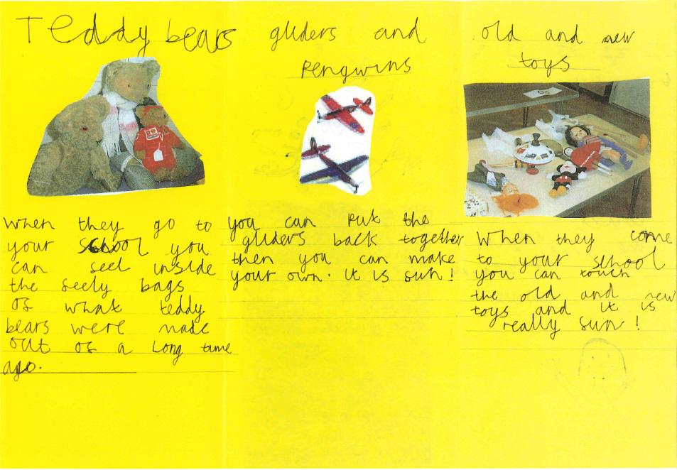 CoastEdUK's tweet photo. Lovely to receive thank you letters and Worthing museum workshop leaflets designed by children from Jolesfield school http://t.co/MtHPWbSE44