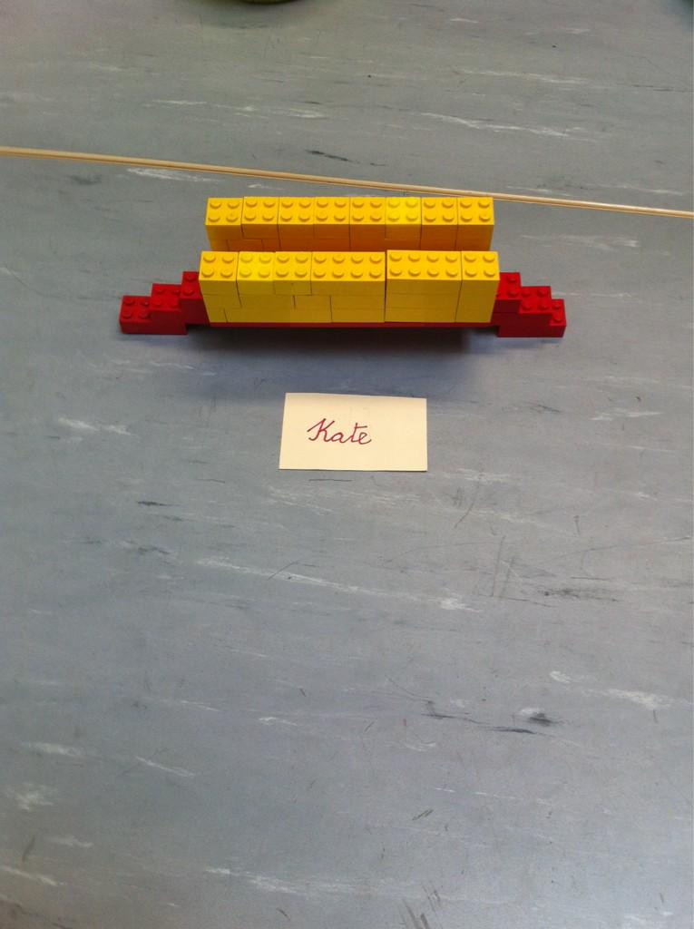 MrsBellsClass's tweet image. Lego bridge #engweek
