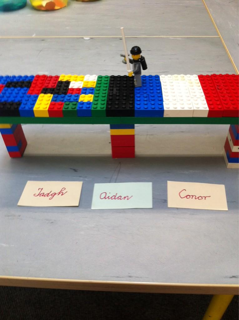 MrsBellsClass's tweet image. Lego bridge #engweek