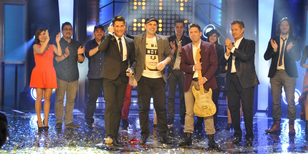 HIT_tve's tweet photo. El momentazo de los ganadores de #HitLaCancion6 @alfonsoydavid http://t.co/aCajMfc9y5 http://t.co/WAVQqTJ7rr