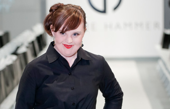 RespiteConnect's tweet image. So fierce! RT @HuffPoLifestyle "This lady just made history on the catwalk #NYFW http://t.co/hcnHJfcrX3" ow.ly/J0M8j #inclusion