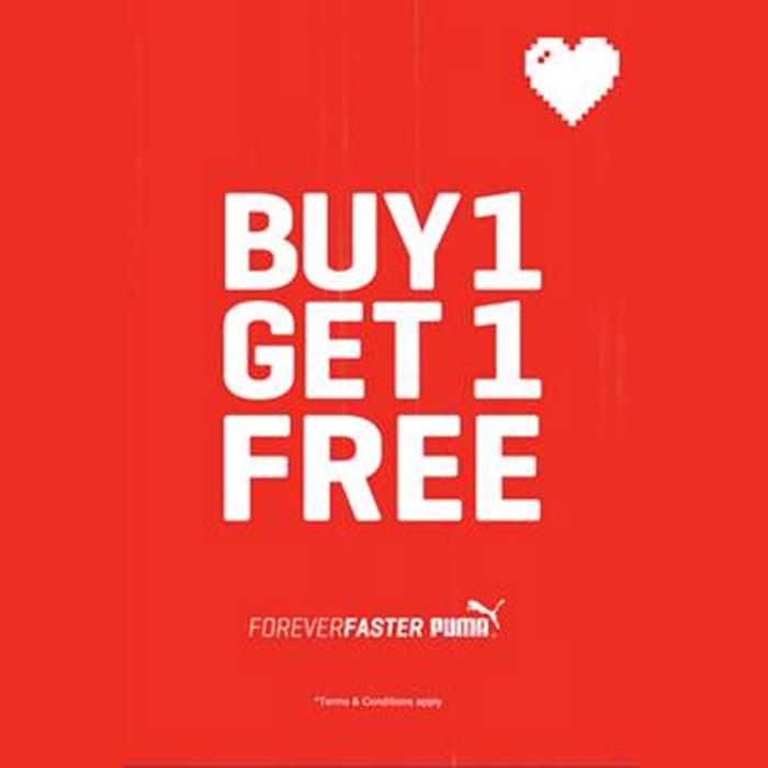 PVJbandung's tweet photo. Don't miss it guys!  Valentine's Promo on 14 Feb '15 from @Puma_BDG ,Get Buy 1 get 1 Free! http://t.co/JJxMUa500a