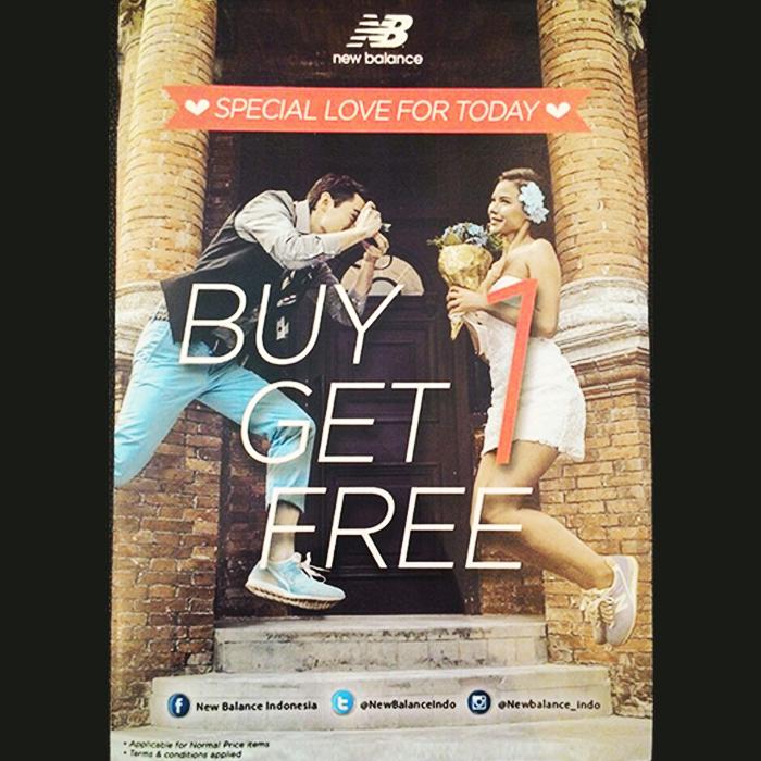 PVJbandung's tweet photo. Don't miss it guys!  Valentine's Promo on 14 Feb '15 from @NewBalanceIndo ,Get Buy 1 get 1 Free! http://t.co/EKZBd7zAqJ
